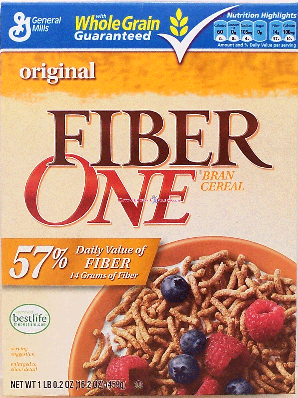 General Mills Fiber One bran cereal, original Full-Size Picture
